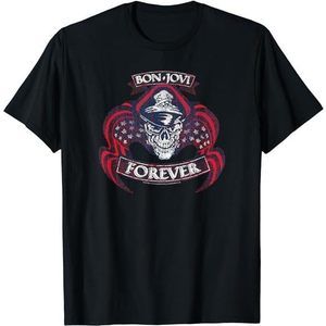 Bon Jovi Forever Skull T-Shirt, Bon Jovi Rock Band Shirt, Gift For Fan